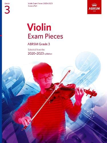 Picture of 'Violin Exam Pieces 2020-2023, ABRSM Grade 3'