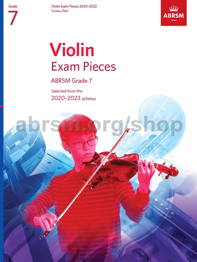 Picture of 'Violin Exam Pieces 2020-2023, ABRSM Grade 7'