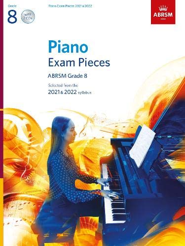Picture of 'Piano Exam Pieces 2021 & 2022, ABRSM Grade 8 + 2CD'