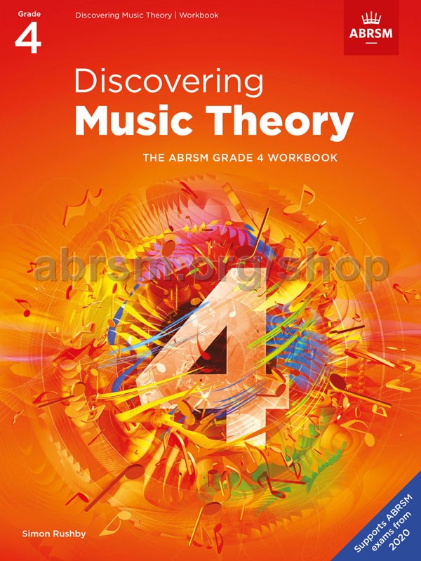 Picture of 'Discovering Music Theory, The ABRSM Grade 4 Workbook'