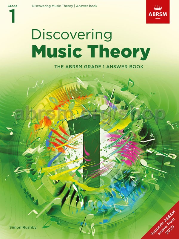 Picture of 'Discovering Music Theory, The ABRSM Grade 1 Answer Book'
