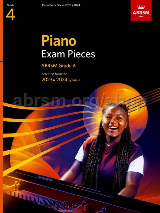 Picture of 'Piano Exam Pieces 2023 & 2024, ABRSM Grade 4'