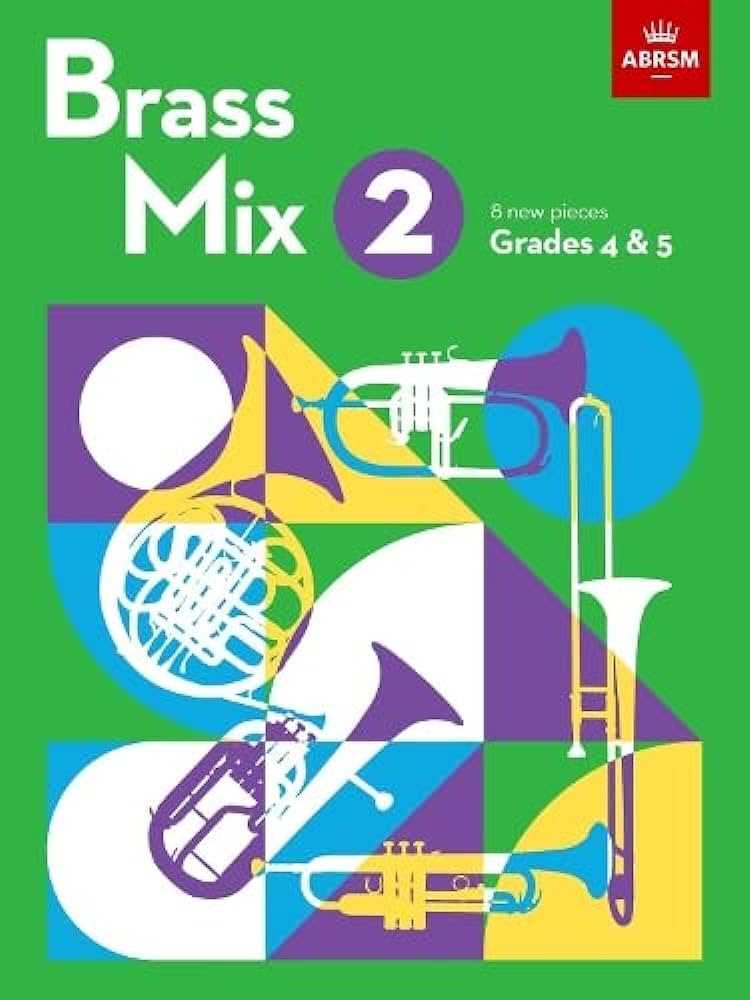 Picture of 'Brass Mix, Book 2 :8 new pieces for Brass, Grades 4 & 5'