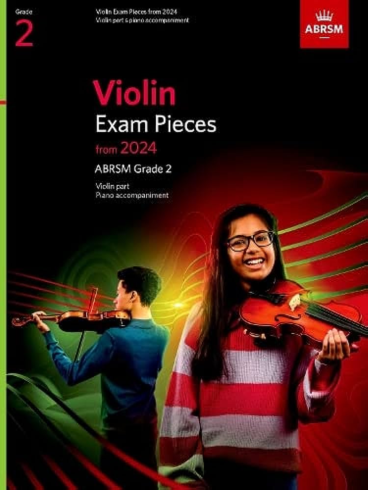 Picture of 'Violin Exam Pieces from 2024, ABRSM Grade 2, Violin Part & Piano Accompaniment'