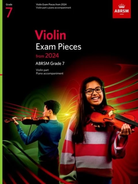 Picture of 'Violin Exam Pieces from 2024, ABRSM Grade 7, Violin Part & Piano Accompaniment'