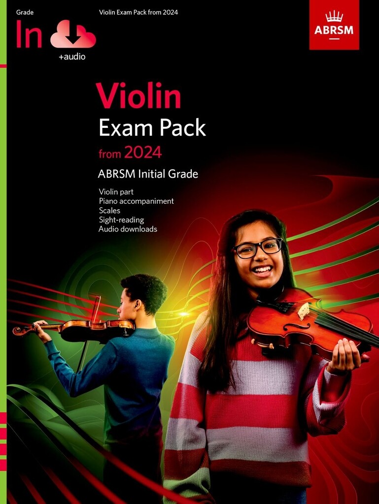 Picture of 'Violin Exam Pack from 2024, Initial Grade, Violin Part, Piano Accompaniment & Audio'