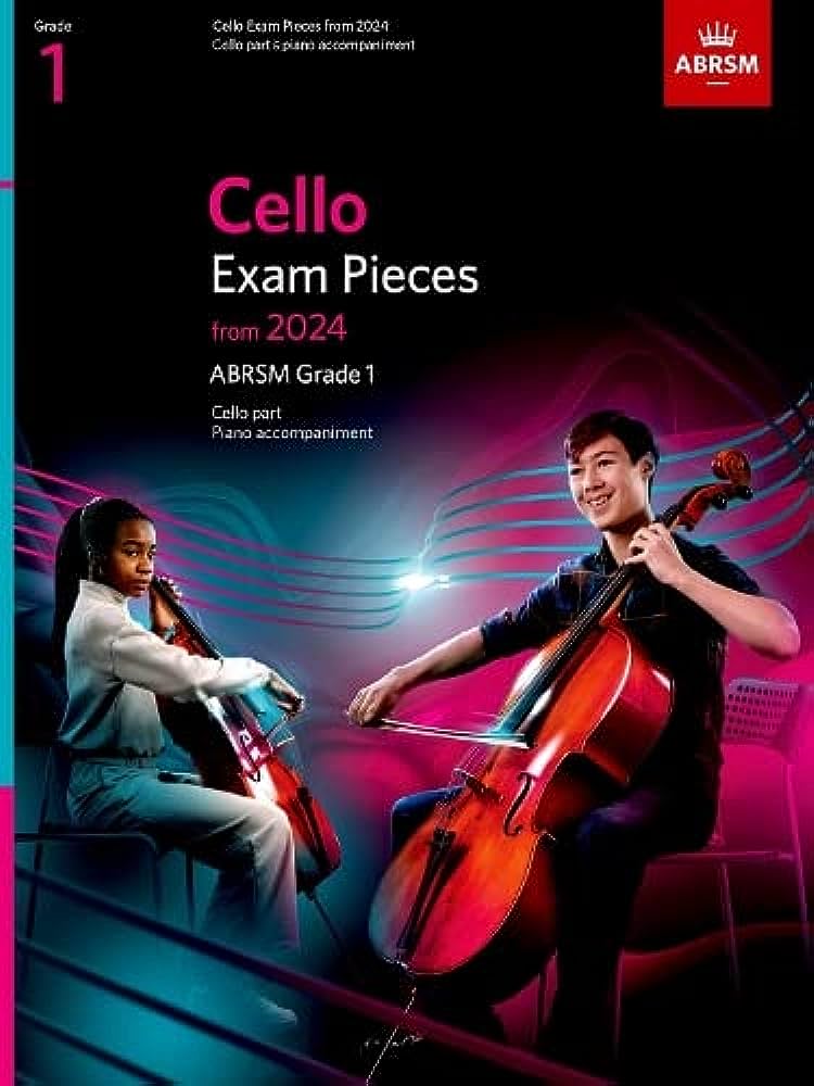 Picture of 'Cello Exam Pieces from 2024, ABRSM Grade 1, Cello Part & Piano Accompaniment'