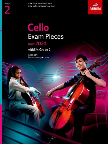 Picture of 'Cello Exam Pieces from 2024, ABRSM Grade 2, Cello Part & Piano Accompaniment'