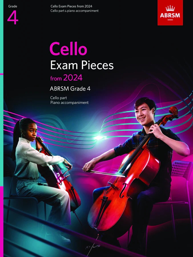 Picture of 'Cello Exam Pieces from 2024, ABRSM Grade 4, Cello Part & Piano Accompaniment'