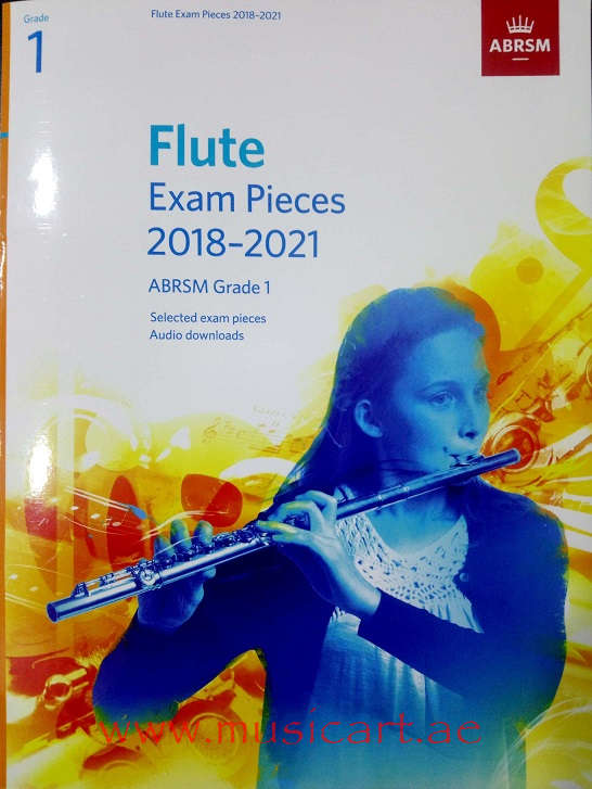 Picture of 'Flute Exam Pieces 2018–2021, ABRSM Grade 1'
