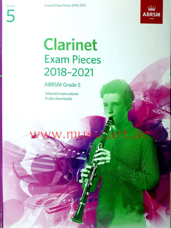 Picture of 'Clarinet Exam Pieces 2018–2021, ABRSM Grade 5'