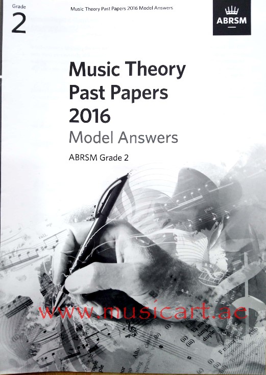 Picture of 'ABRSM Music Theory Past Papers 2016 Model Answers G2'