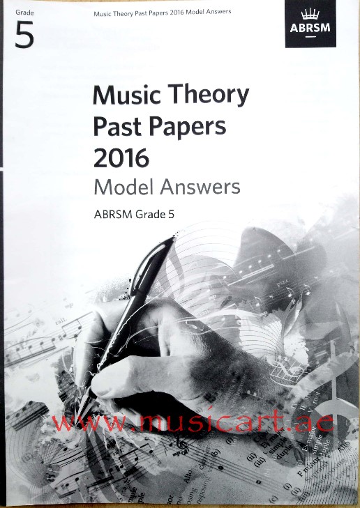 Picture of 'ABRSM Music Theory Past Papers 2016 Model Answers G5'
