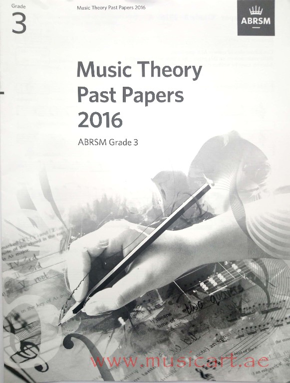 Picture of 'Theory Past Papers 2016 G3'