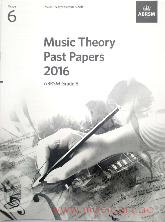 Picture of 'Theory Past Papers 2016 G6'
