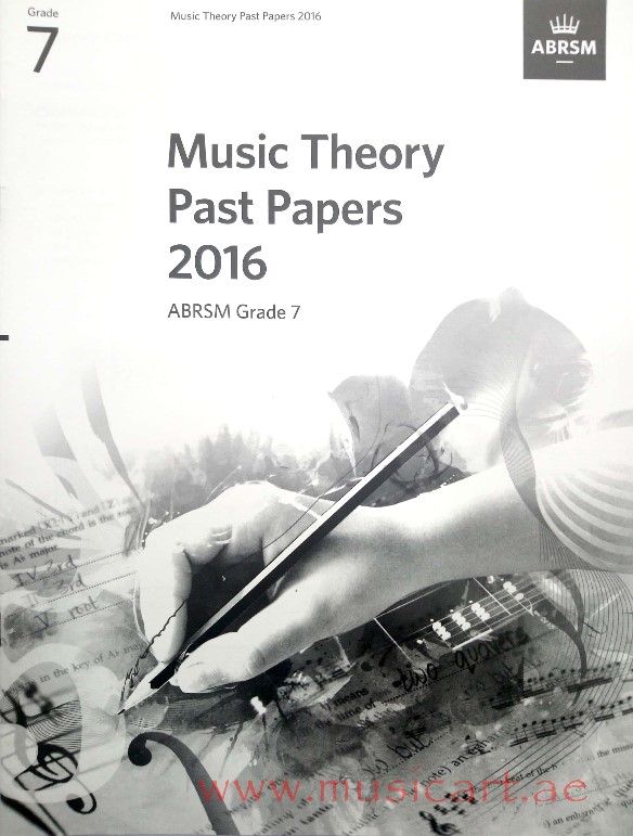 Picture of 'Theory Past Papers 2016 G7'