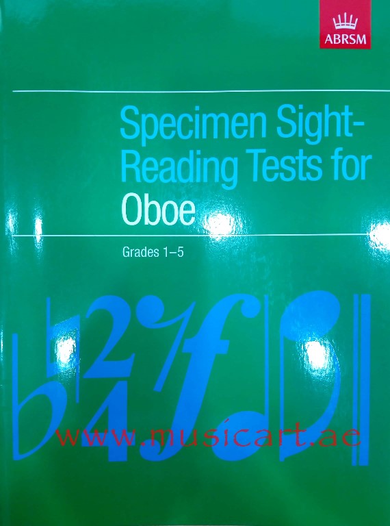 Picture of 'Specimen Sight-Reading Tests for Oboe, Grades 1-5'